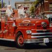 Seagrave Tiller - Loaded with Veterans Possibly from New York